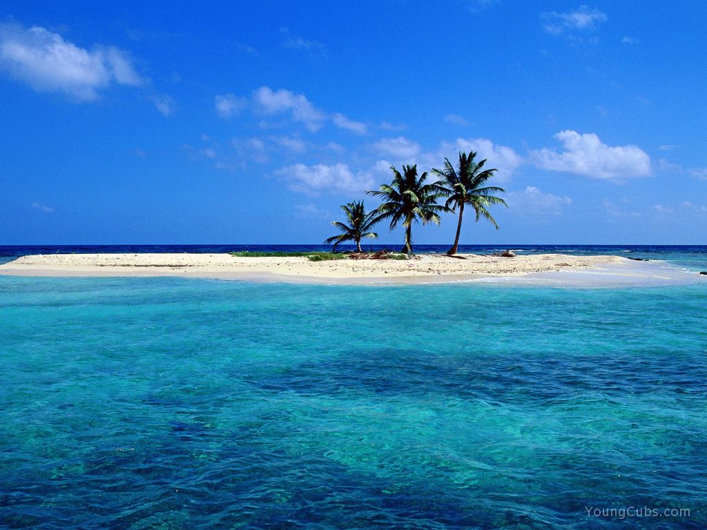 Sandy Island off Lighthouse Reef, Belize